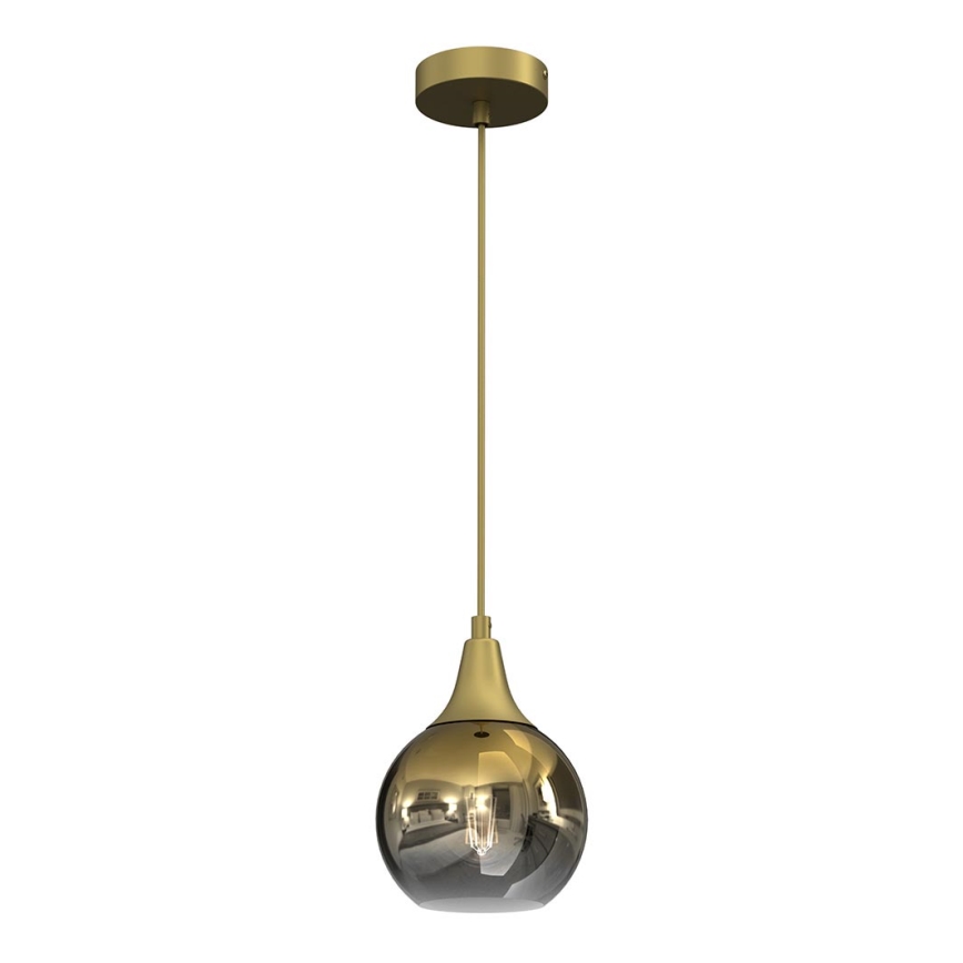Lühter MONTE 1xE27/60W/230V d. 15 cm kuldne