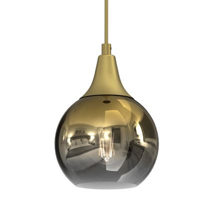 Lühter MONTE 1xE27/60W/230V d. 15 cm kuldne