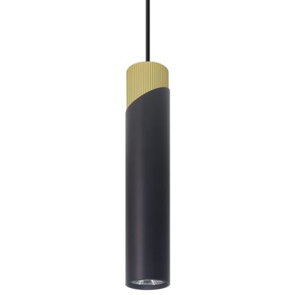 Lühter NEO 1xGU10/8W/230V must/kuldne