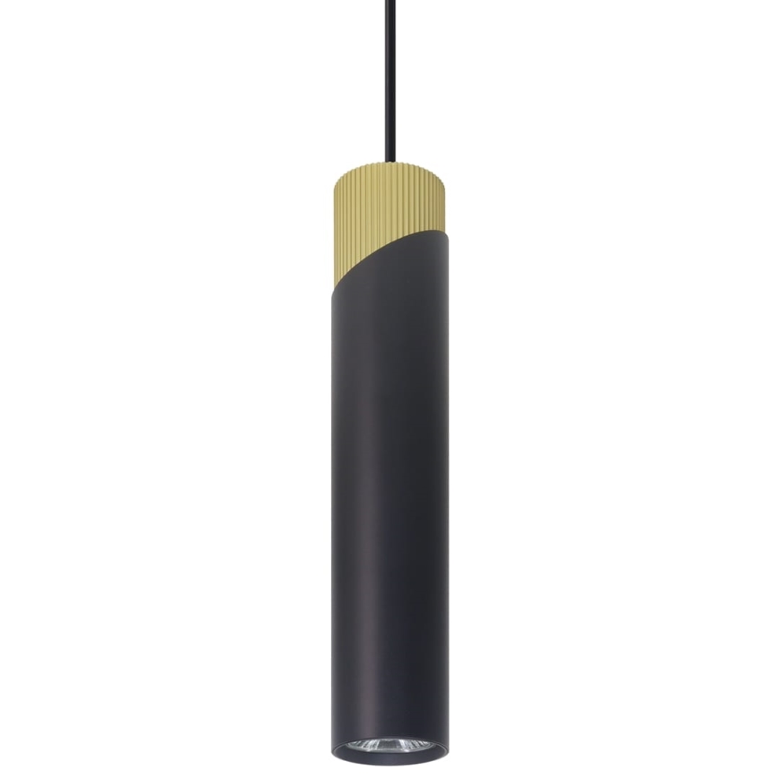 Lühter NEO 1xGU10/8W/230V must/kuldne