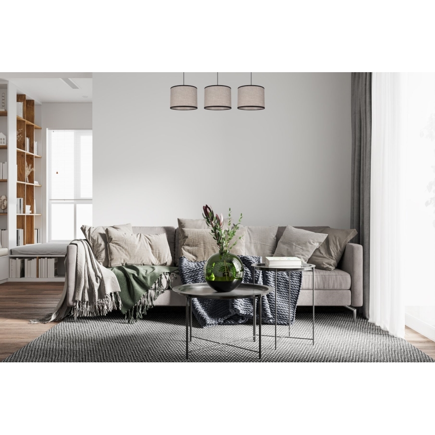 Lühter NEXO 3xE27/60W/230V