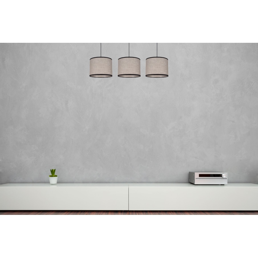 Lühter NEXO 3xE27/60W/230V