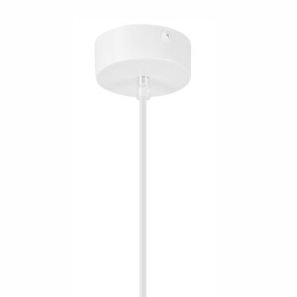 Lühter NICO 1xE27/60W/230V valge/pöök