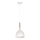Lühter NOAK WOOD 1xE27/15W/230V valge/pöök