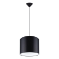 Lühter NOVA 1xE27/15W/230V d. 30 cm must