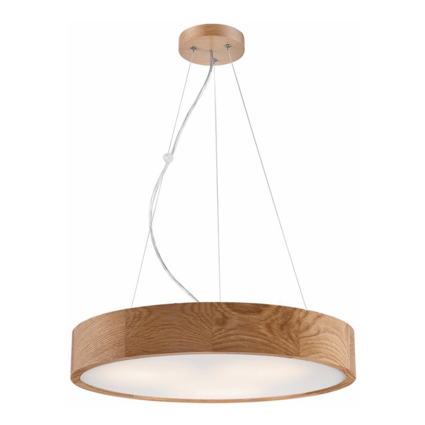 Lühter OAK 3xE27/60W/230V tamm ø 47,5 cm
