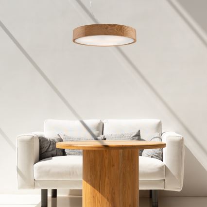 Lühter OAK 3xE27/60W/230V tamm ø 47,5 cm