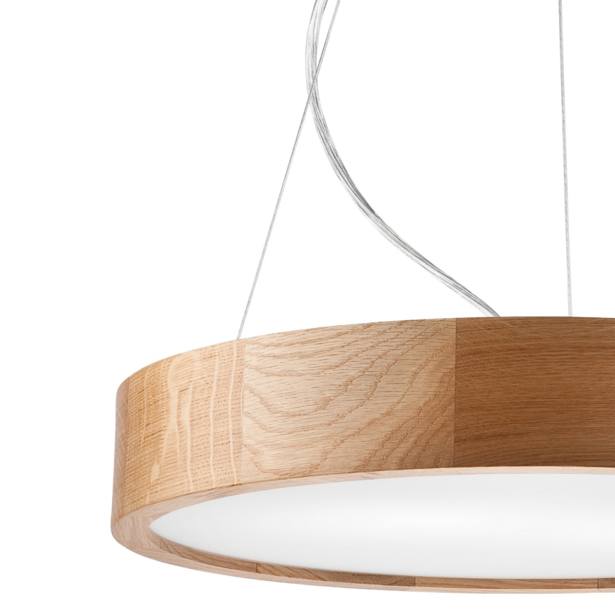 Lühter OAK 3xE27/60W/230V tamm ø 47,5 cm