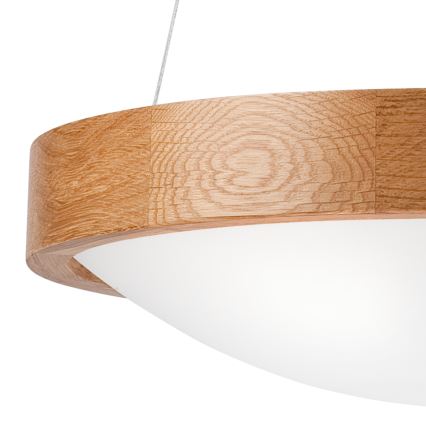 Lühter OAK SLIM 2xE27/60W/230V ø 37 cm tamm