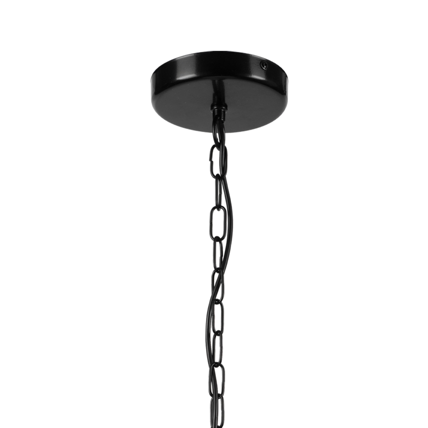Lühter ONDA 1xE27/15W/230V must/tamm