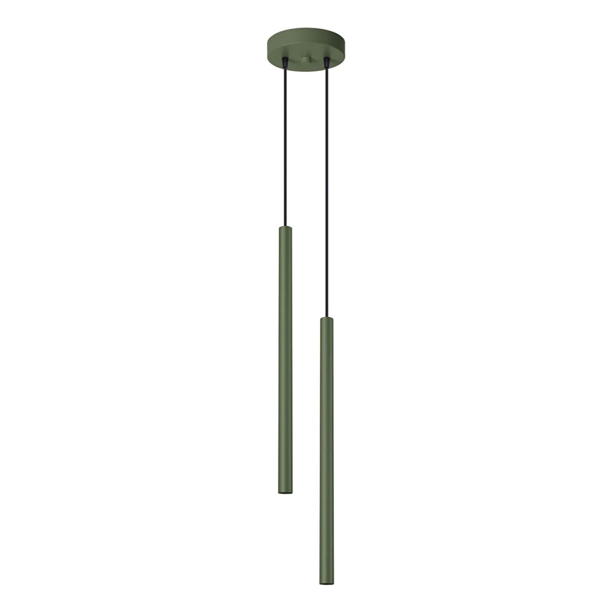 Lühter PASTELO 2xG9/8W/230V roheline