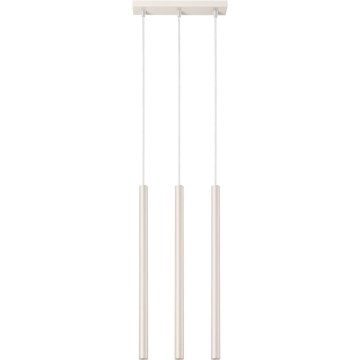 Lühter PASTELO 3xG9/8W/230V kreemikas