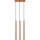 Lühter PASTELO 3xG9/8W/230V punane