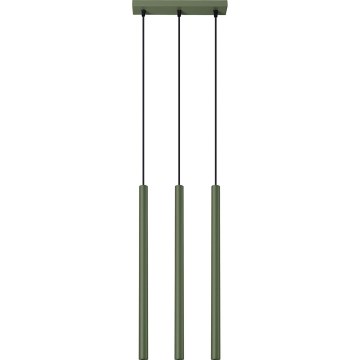 Lühter PASTELO 3xG9/8W/230V roheline
