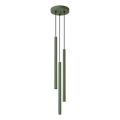 Lühter PASTELO 3xG9/8W/230V roheline