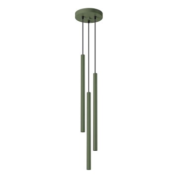 Lühter PASTELO 3xG9/8W/230V roheline