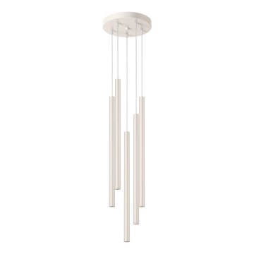 Lühter PASTELO 5xG9/8W/230V kreemikas