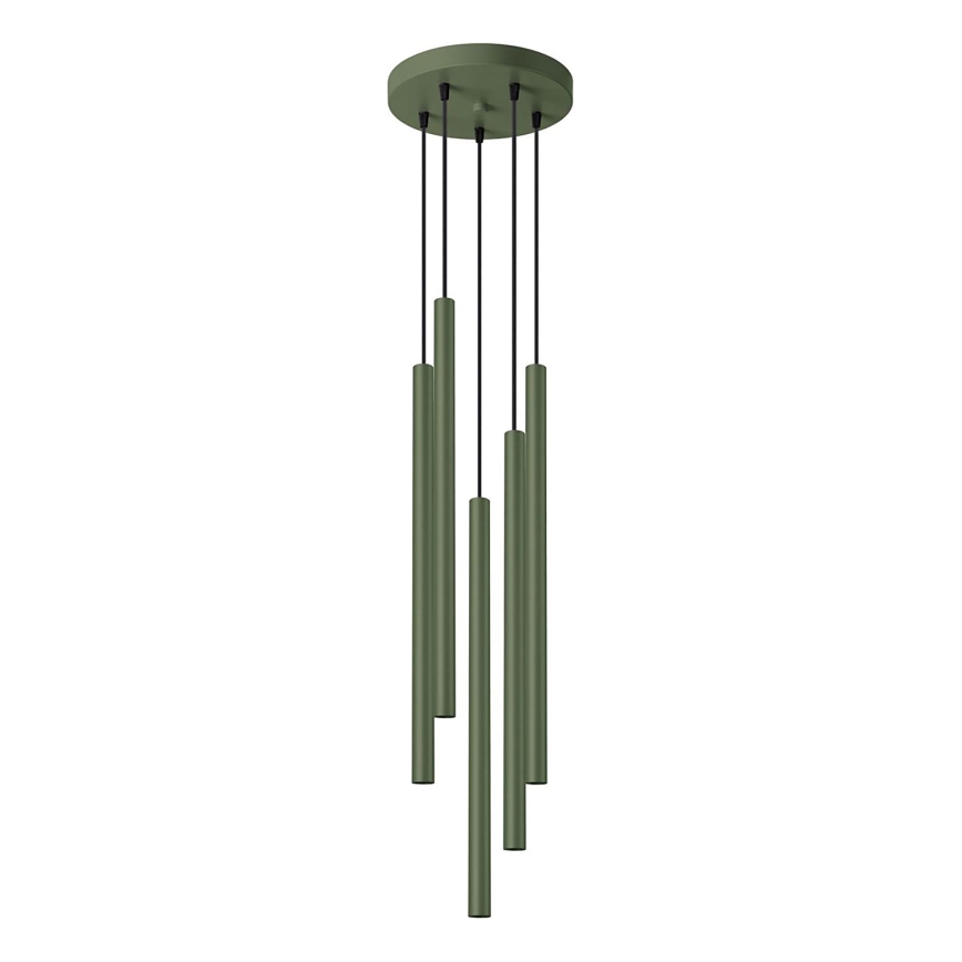 Lühter PASTELO 5xG9/8W/230V roheline