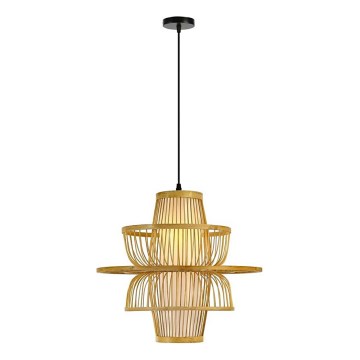 Lühter PINCHOS 1xE27/40W/230V d. 45 cm bambus