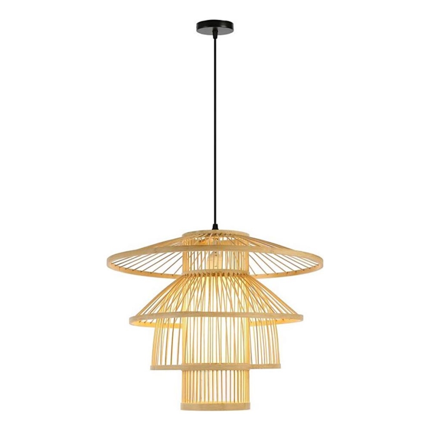 Lühter PINCHOS 1xE27/40W/230V d. 50 cm bambus