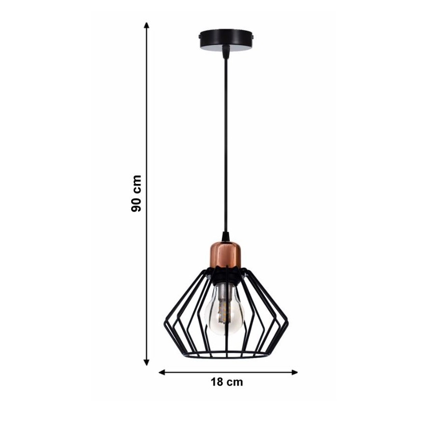 Lühter PORTO 1xE27/40W/230V