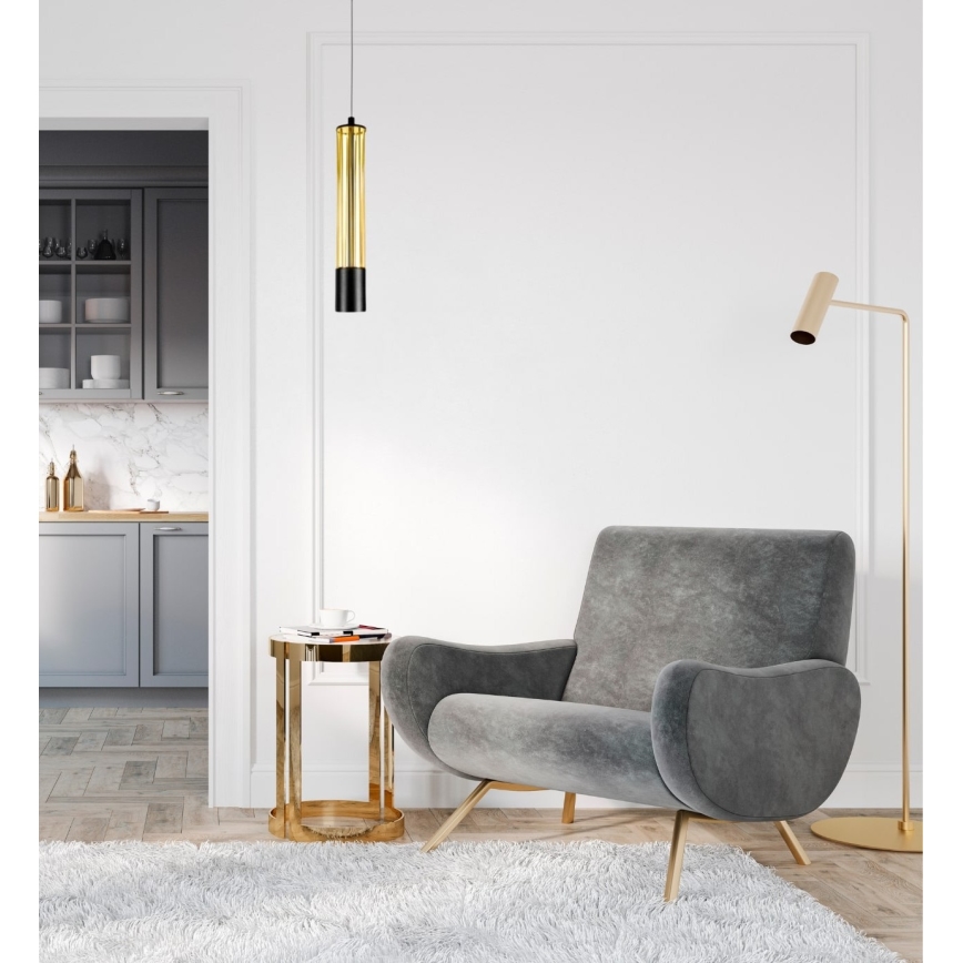 Lühter PRESCOT 1xGU10/40W/230V kuldne
