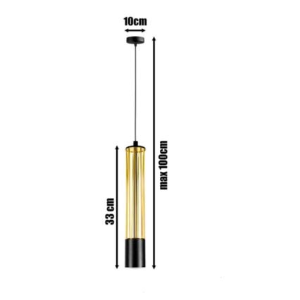 Lühter PRESCOT 1xGU10/40W/230V kuldne