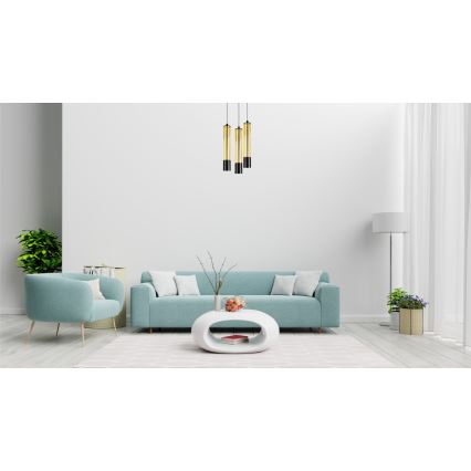 Lühter PRESCOT 3xGU10/40W/230V kuldne
