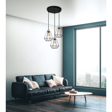 Lühter PRIMO 3xE27/60W/230V