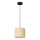 Lühter RATTAN 1xE27/60W/230V diameeter 18 cm punutud