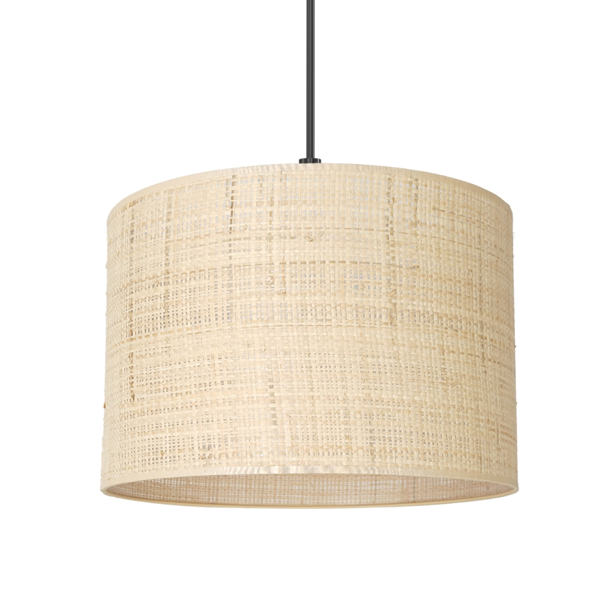 Lühter RATTAN 1xE27/60W/230V diameeter 25 cm punutud