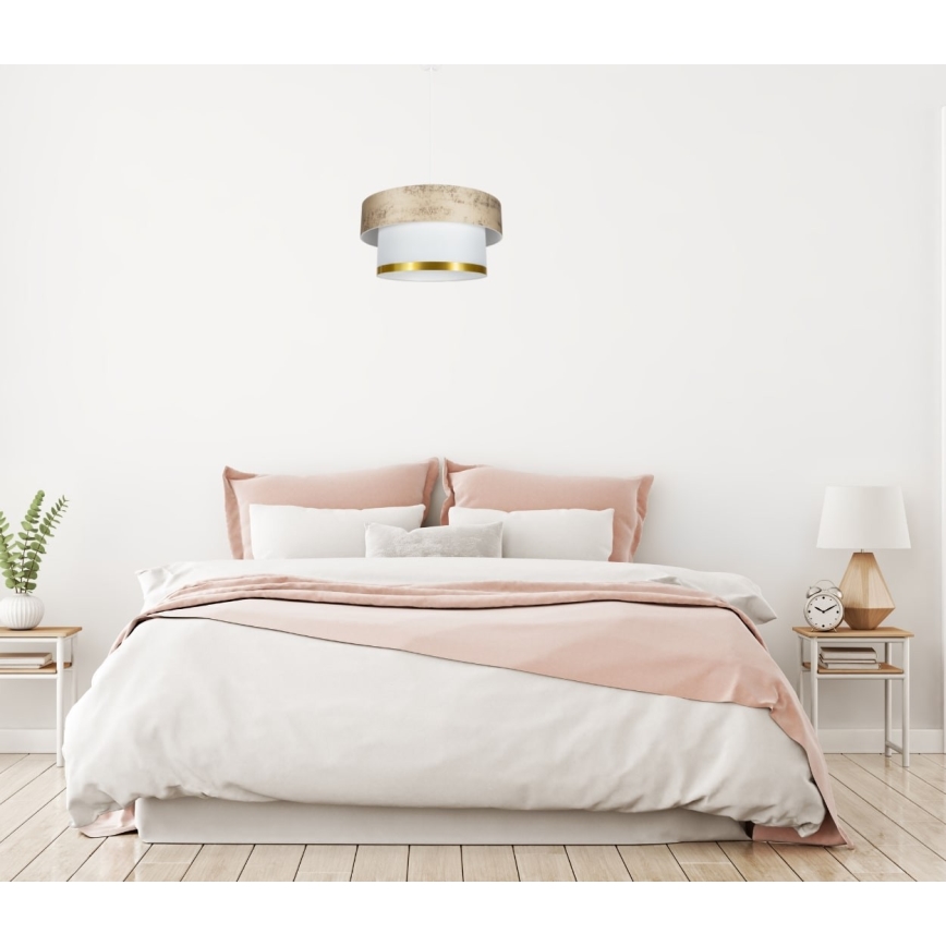Lühter RESSA 1xE27/60W/230V kuldne