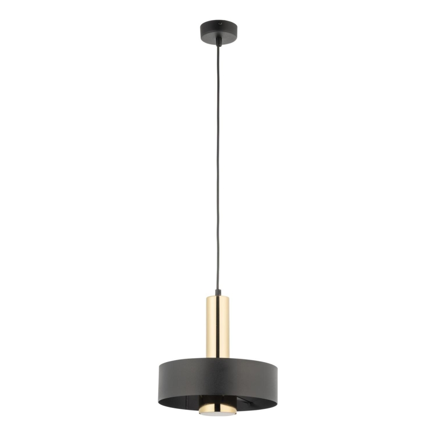 Lühter RIF LUX 1xGX53/12W/230V d. 25 cm must/kuldne