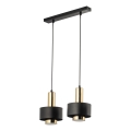 Lühter RIF LUX 2xGX53/12W/230V must/kuldne