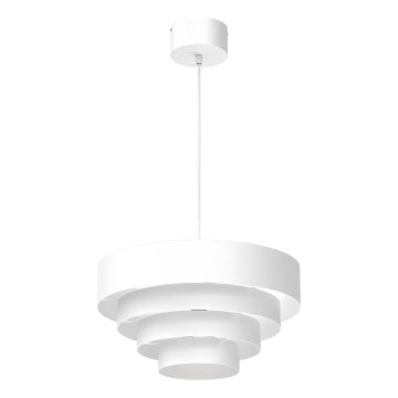 Lühter RINGS 1xE27/15W/230V valge