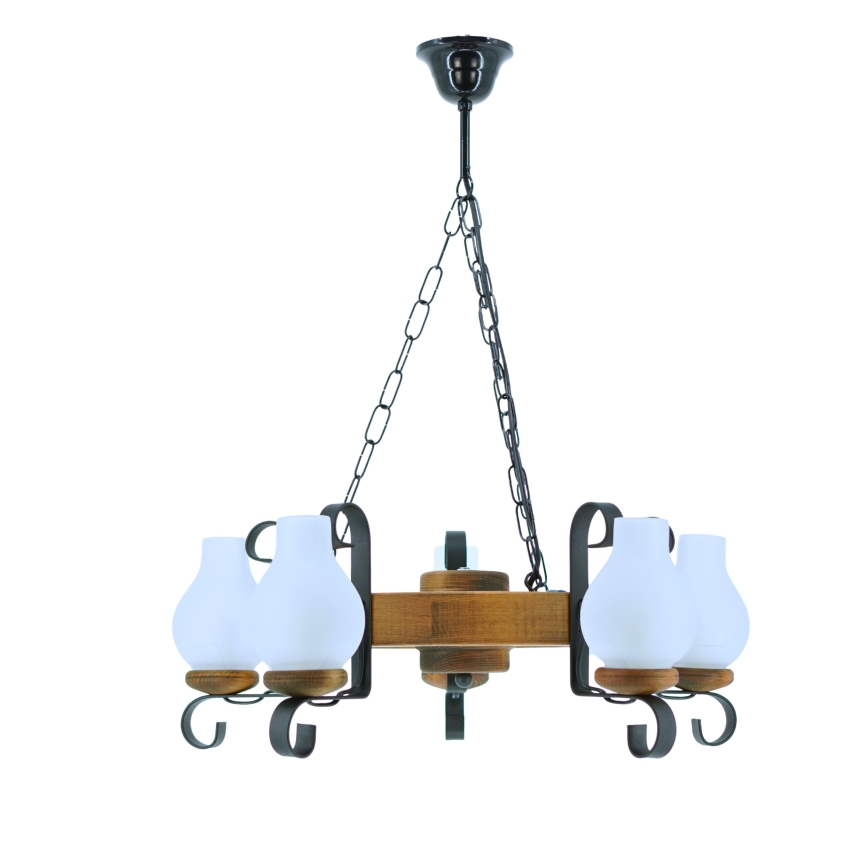 Lühter ROATA 5xE14/40W/230V d. 30 cm pöök