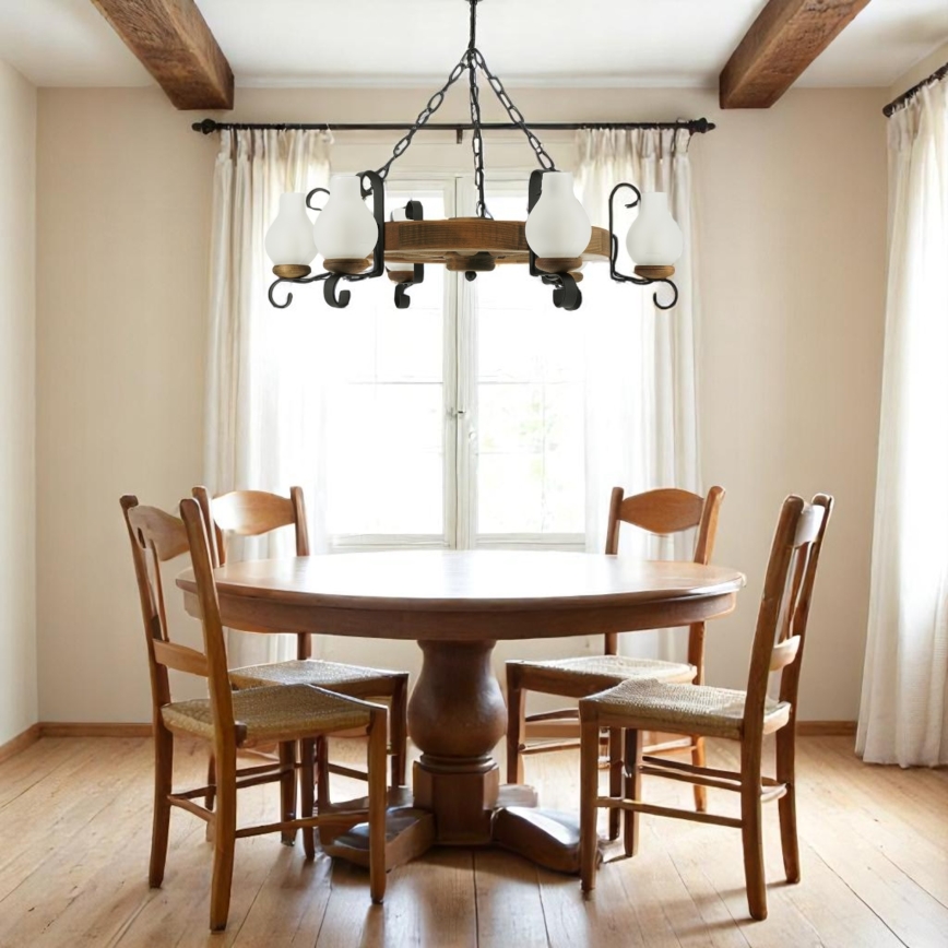 Lühter ROATA 6xE14/40W/230V d. 70 cm pöök