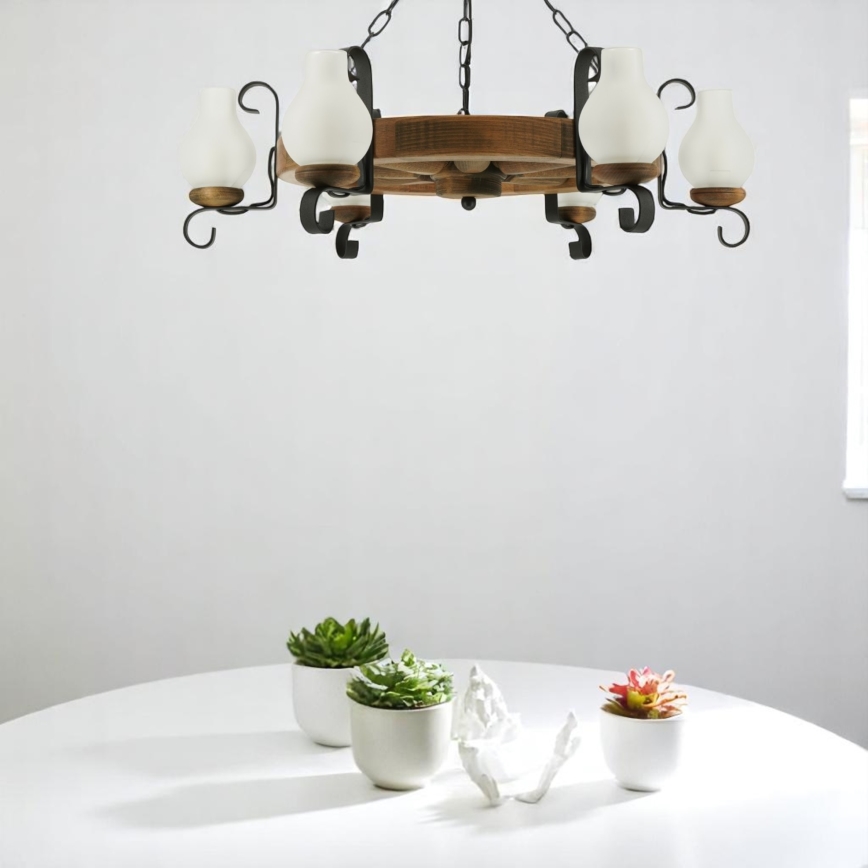 Lühter ROATA 6xE14/40W/230V d. 70 cm pöök