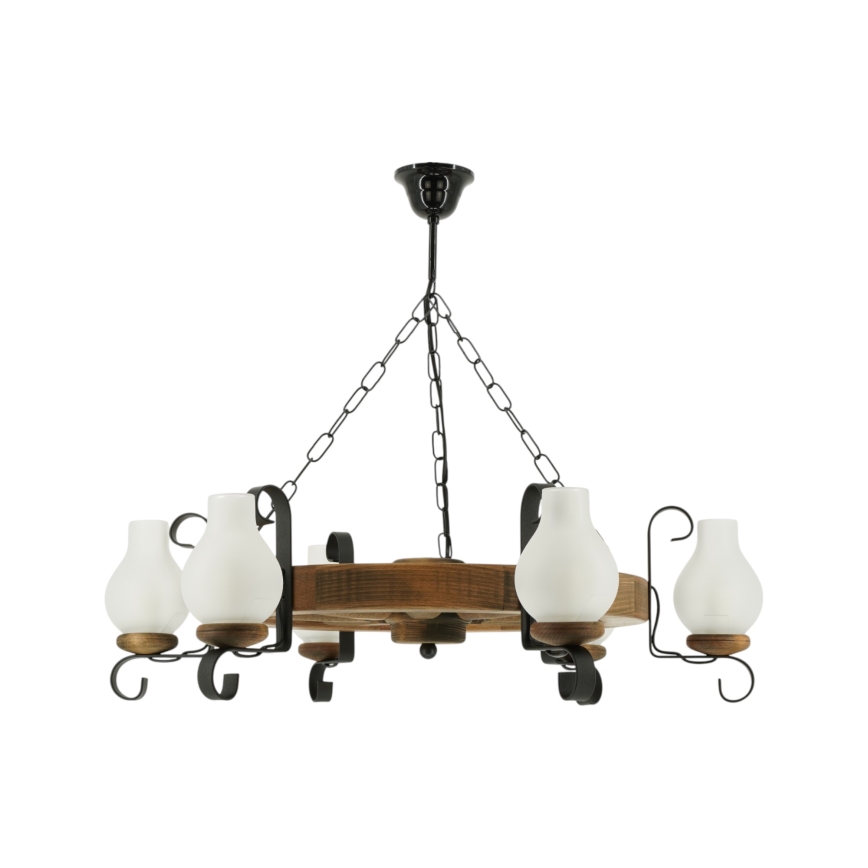 Lühter ROATA 6xE14/40W/230V d. 70 cm pöök