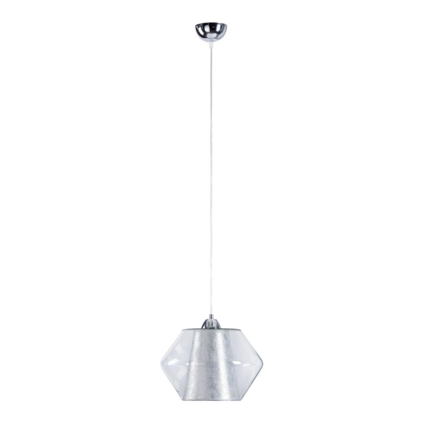 Lühter RODOES 1xE27/60W/230V hõbe
