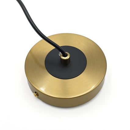 Lühter ROLLO 1xE14/5W/230V kuldne/suitsune beež