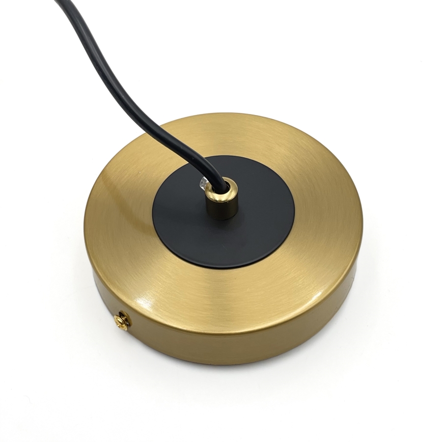 Lühter ROLLO 1xE14/5W/230V kuldne/suitsune beež