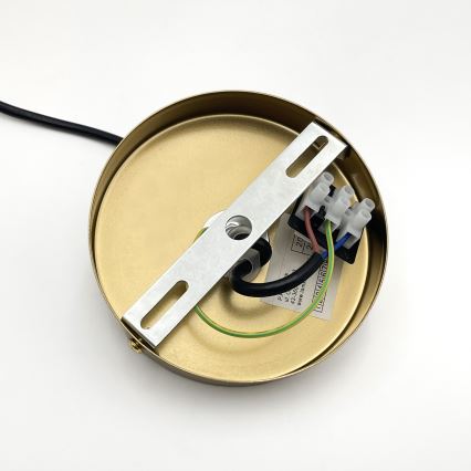 Lühter ROLLO 1xE14/5W/230V kuldne/suitsune beež