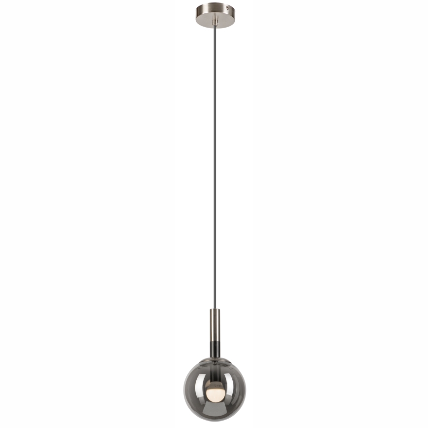 Lühter ROLLO 1xE14/5W/230V matt kroom/suitsune