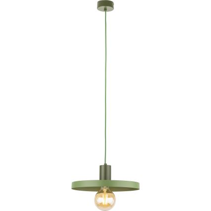 Lühter SILA 1xE27/15W/230V d. 30 cm roheline