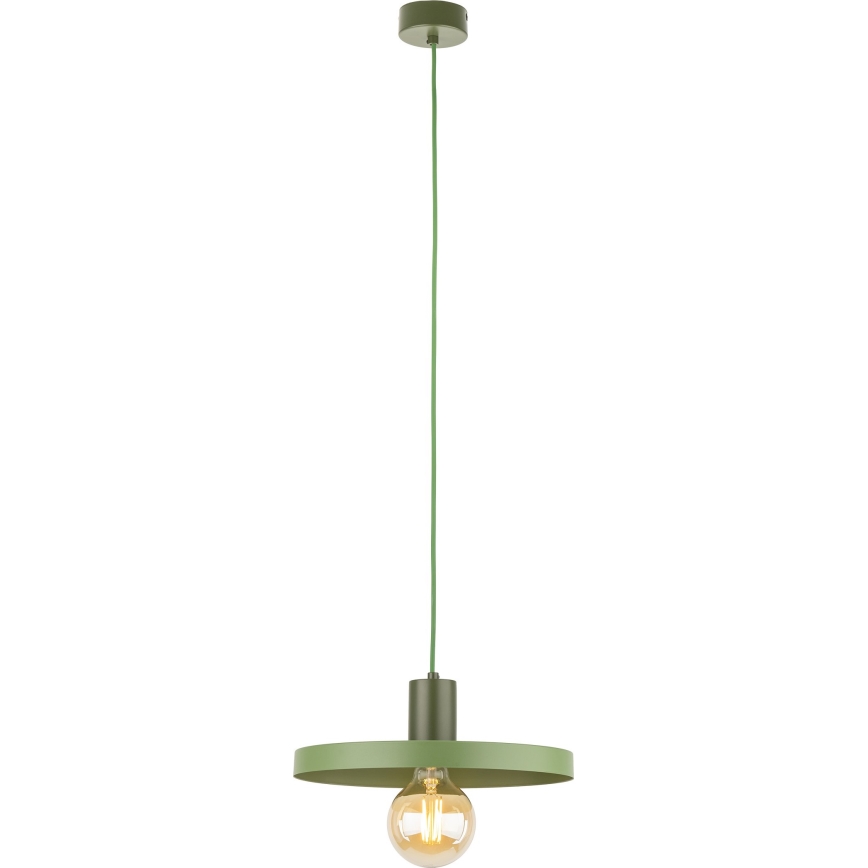 Lühter SILA 1xE27/15W/230V d. 30 cm roheline