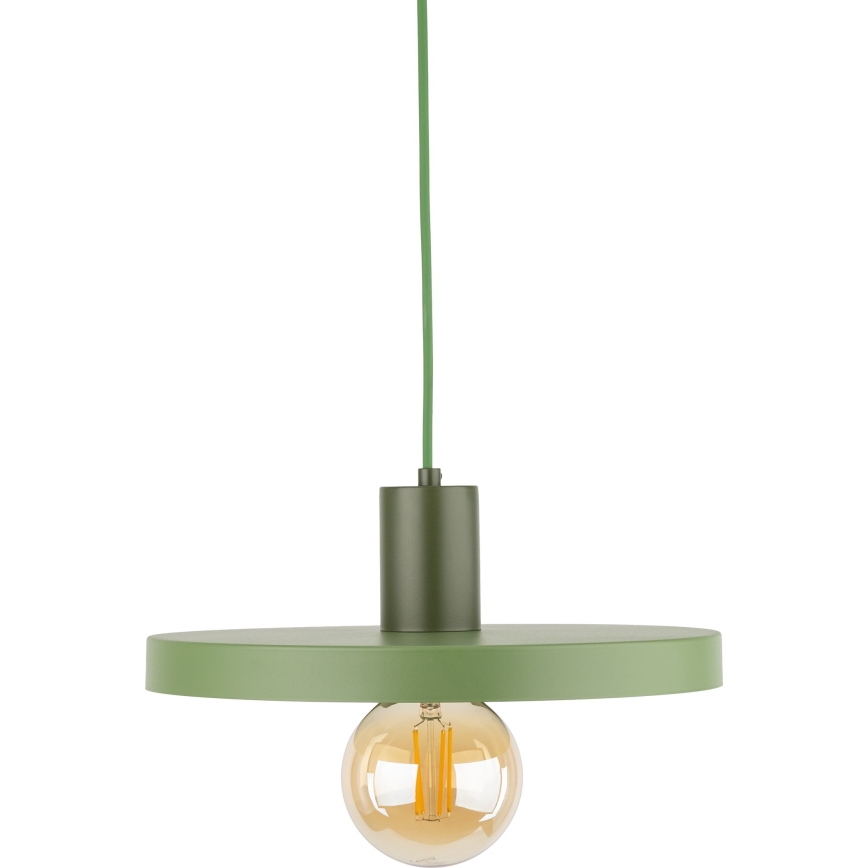 Lühter SILA 1xE27/15W/230V d. 30 cm roheline