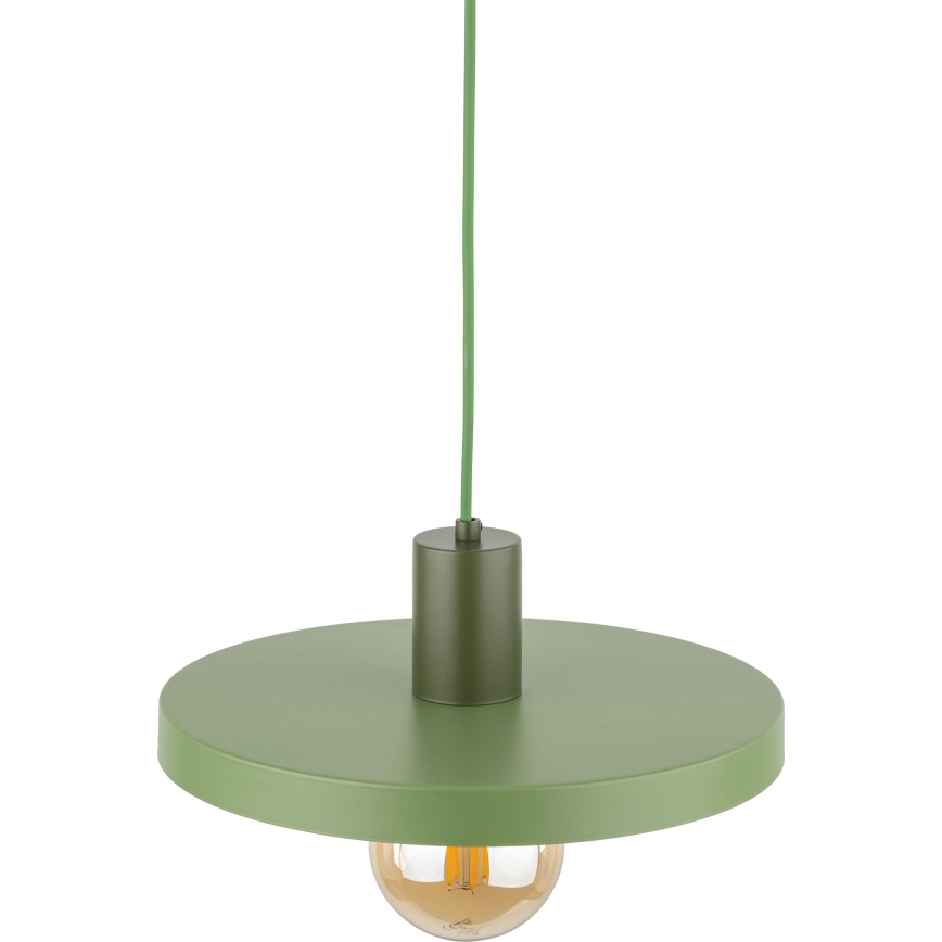 Lühter SILA 1xE27/15W/230V d. 30 cm roheline