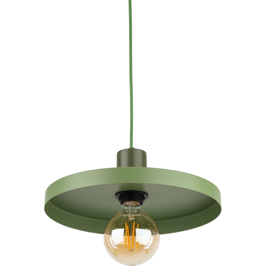 Lühter SILA 1xE27/15W/230V d. 30 cm roheline