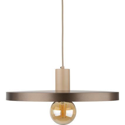 Lühter SILA 1xE27/15W/230V d. 40 cm pruun/beež